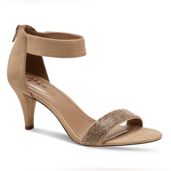 STYLE & CO
Phillys Two-Piece Evening Sandals, - Picture 1 of 9